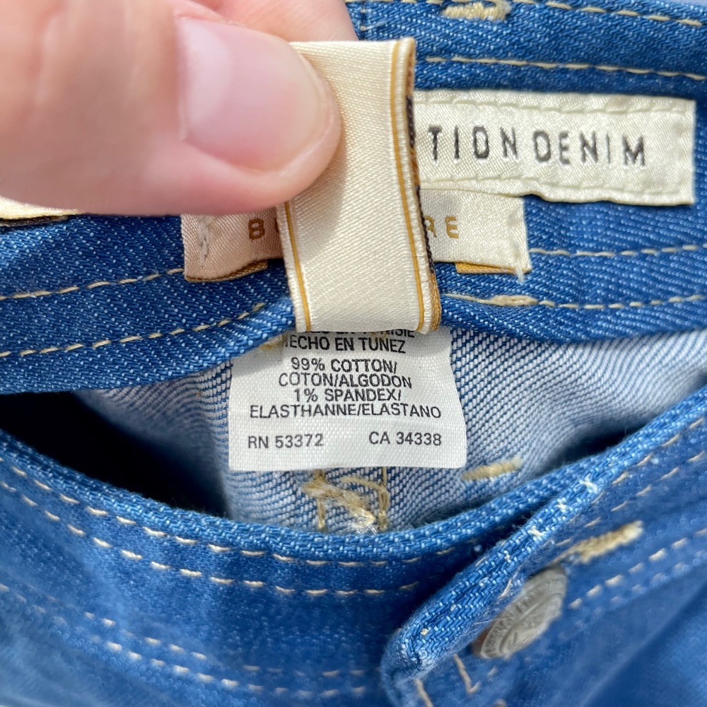 French Connection Boot Flare In Solid True Blue - image 5